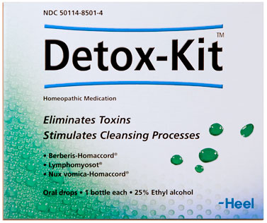 Heel/BHI Homeopathics Detox-Kit - 3 - 50 ML Bottles