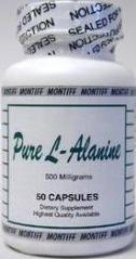 L-Alanine - 500 MG - 50 CP