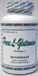 Montiff L-Glutamine - 500 MG - 100 CP