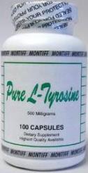 Montiff L-Tyrosine - 500 MG - 100 VC