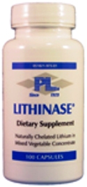 Progressive Laboraties Lithinase-Chelated Lithium - 100 CP